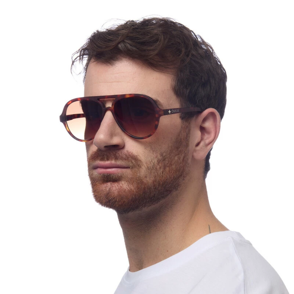 Alessio Classic Havana Sunglasses - Image 2