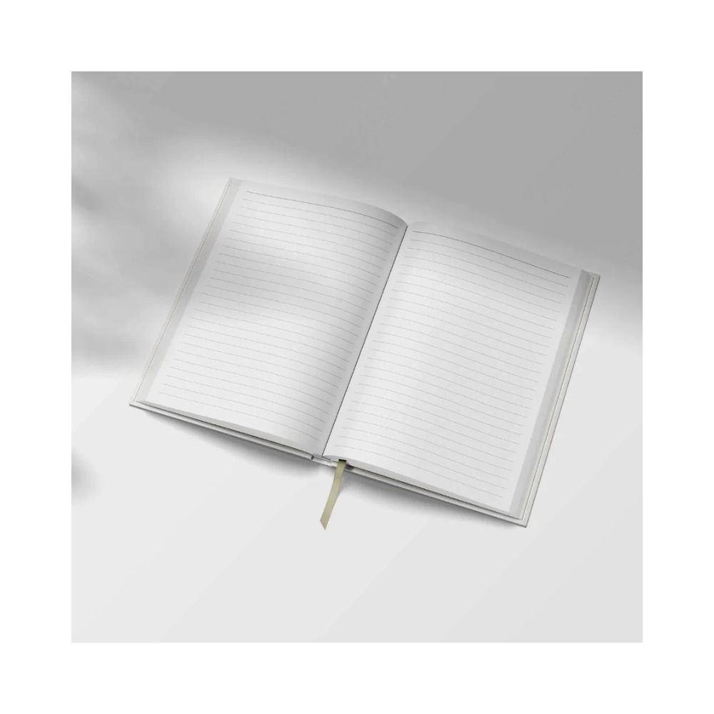 Red Ripple Lined Notebook - Image 2