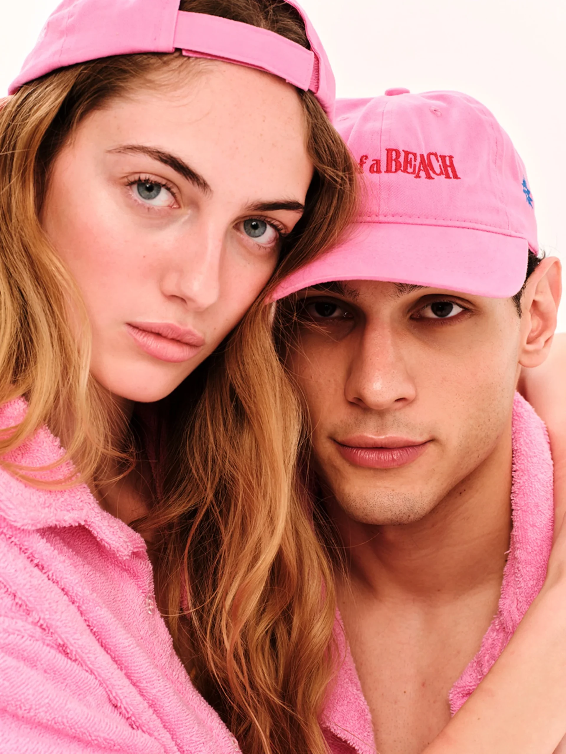 Sun Of A Beach Pink Cap - Image 3