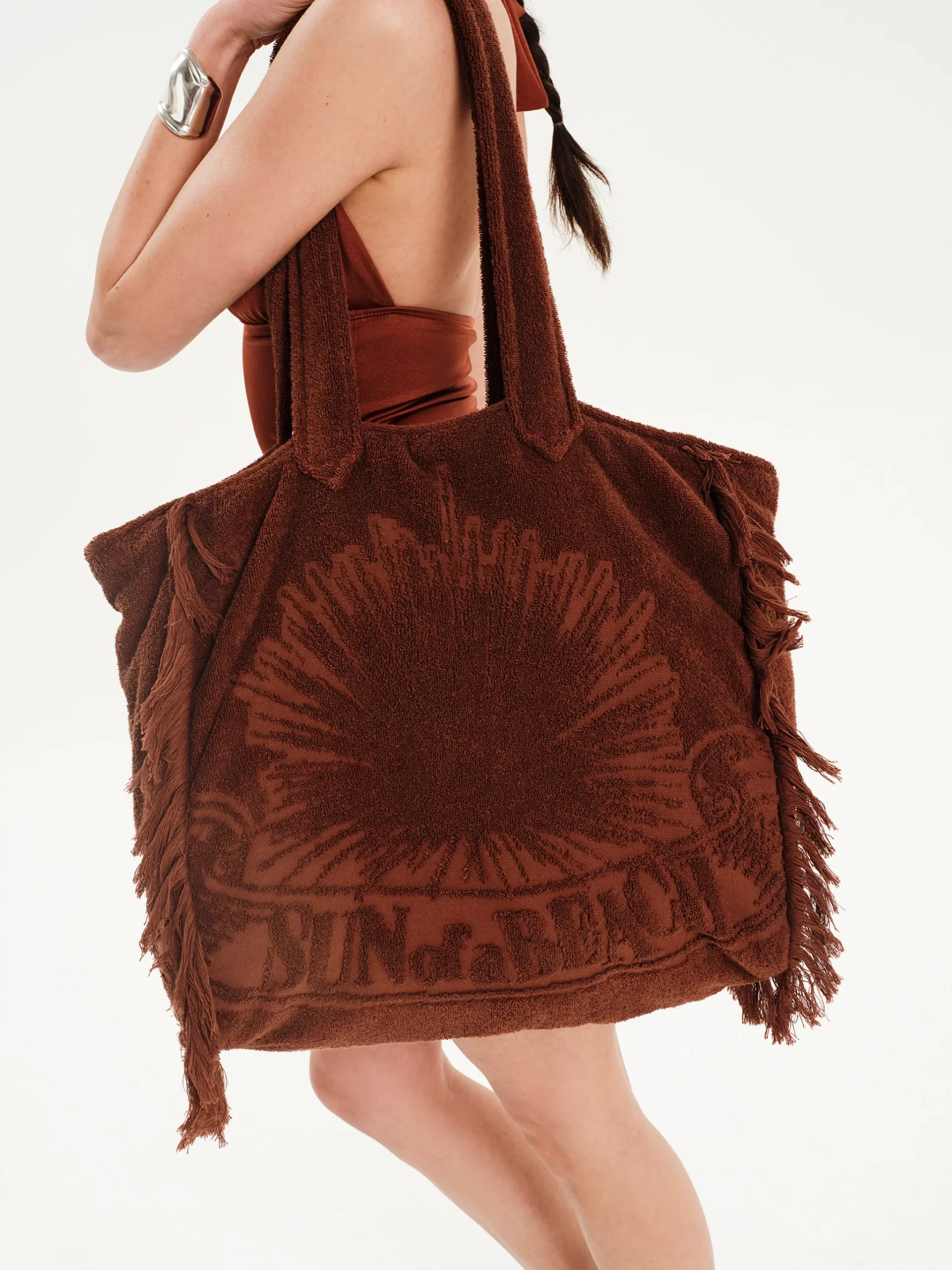 Cacao Tote Beach Bag - Image 2